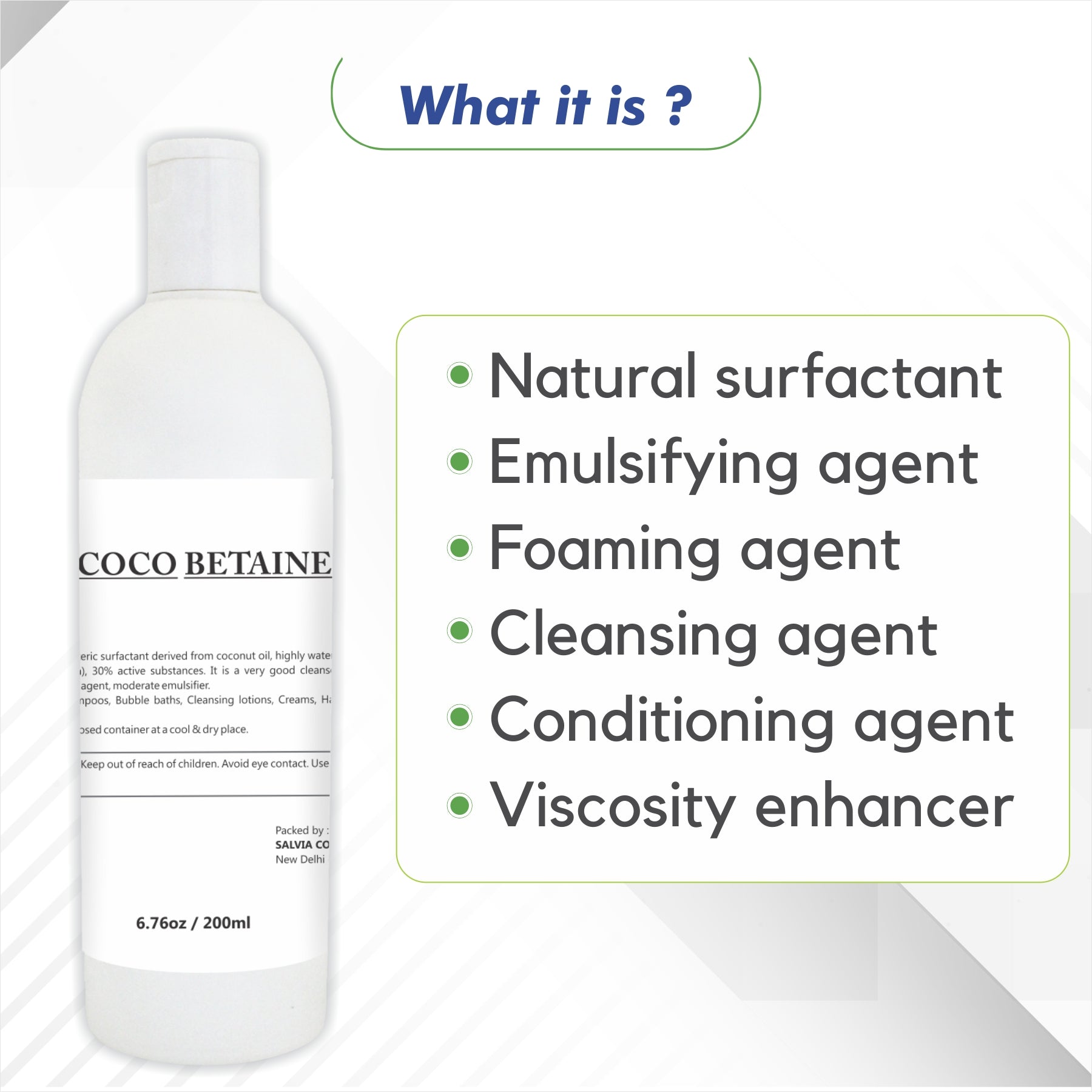 shoprythmindia Cosmetic Raw Material Coco Betaine Cosmetic Ingredient shoprythmindia Cosmetic Raw Material Coco Betaine Cosmetic Ingredient